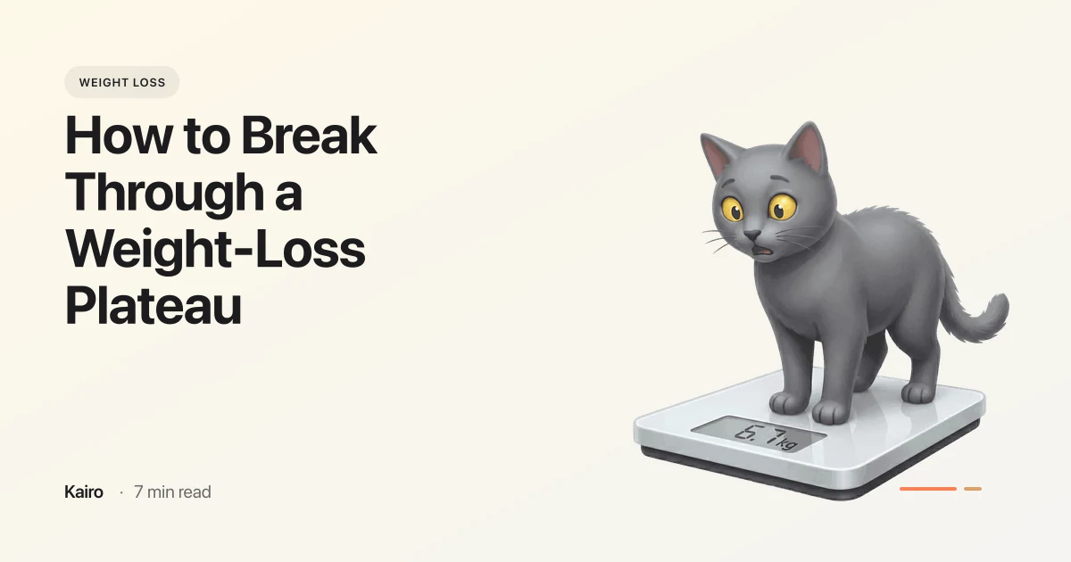 How to Break Through a Weight-Loss Plateau