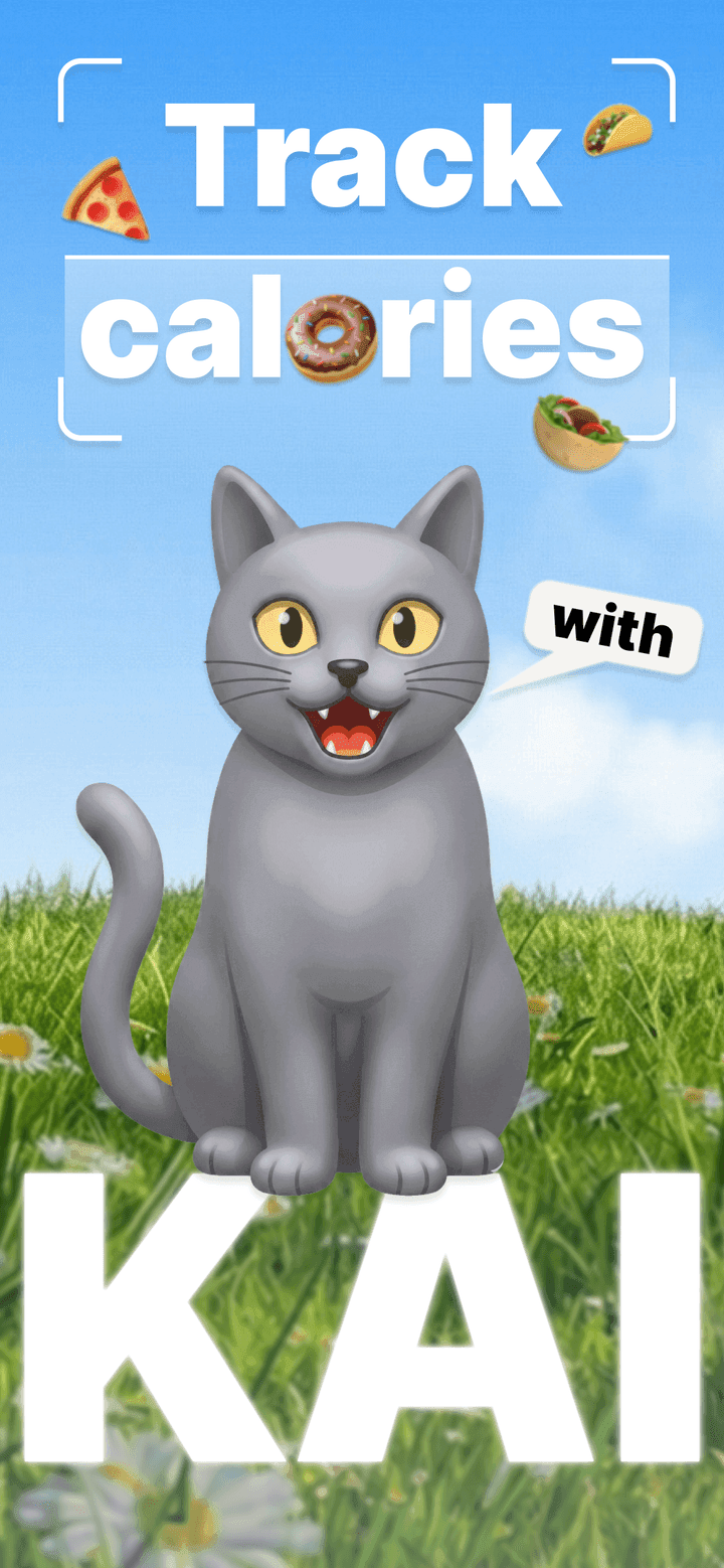 Kairo app main view with daily calorie overview and macronutrients